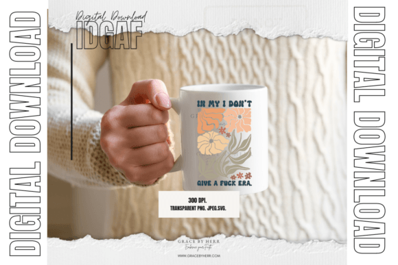 In My I Dont Care Era Tshirt Design Graphics & Crafts