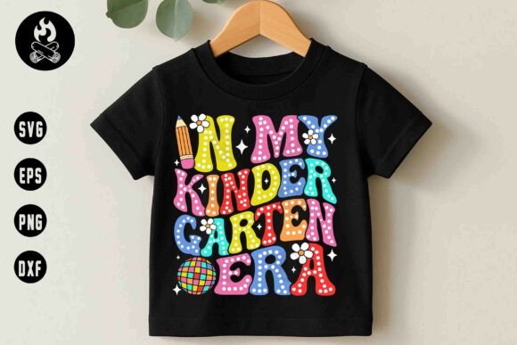 In My Kindergarten Era SVG, School Vibes