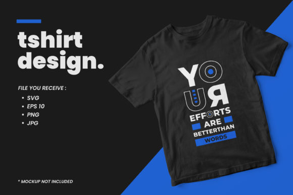 Inspirational Quotes T Shirt Design: Graphics for Print Templates