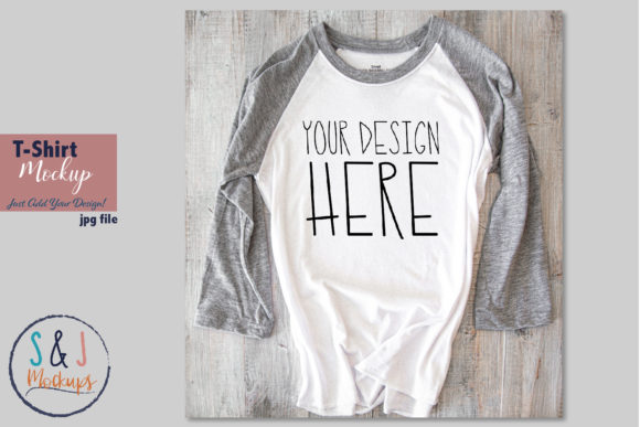 Raglan Shirt Mockup Tshirt Mockup