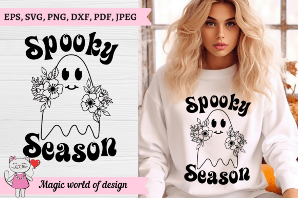 Spooky Season Svg for T-Shirt Designs