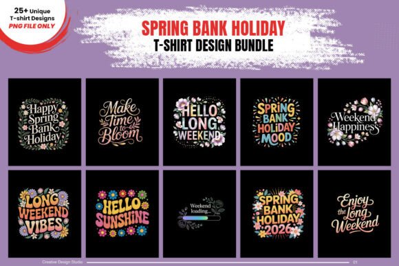 Spring Bank Holiday T-shirt Graphics