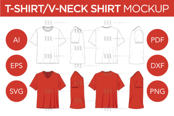 T-Shirts and Graphics Mockup